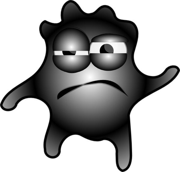 600x572 Germ Clip Art Free Vector 4vector