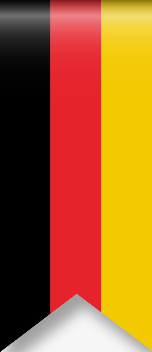 494x1141 German Flag Streamers, Flag Vector, Germany, Flag Png And Vector