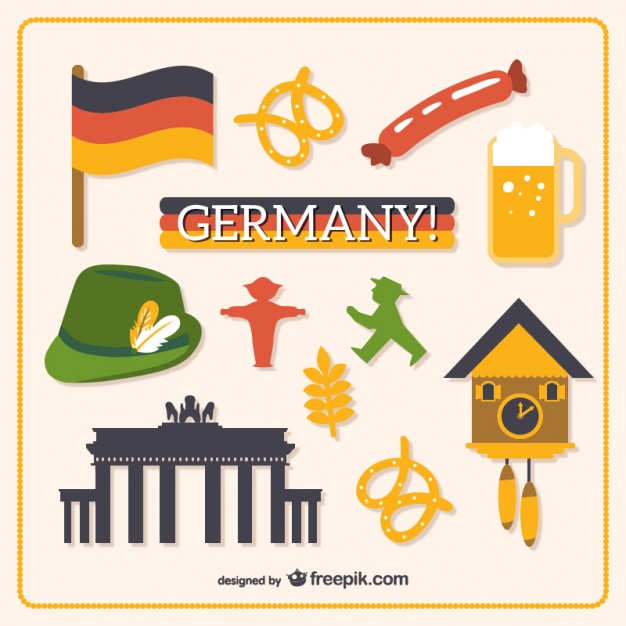 626x626 Objects From Germany Vector Free Download