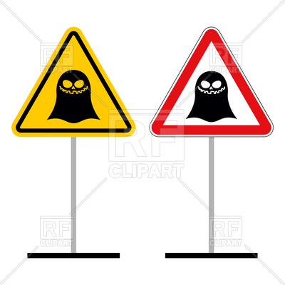 400x400 Warning Sign