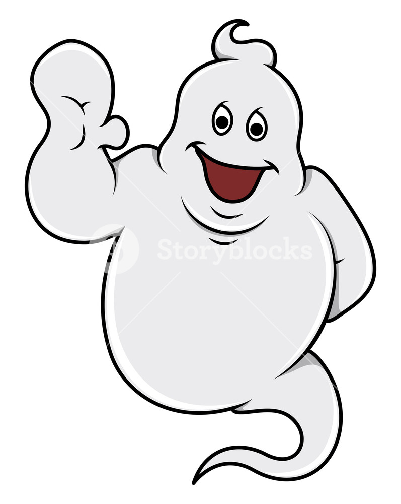 797x1000 Cute Cartoon Ghost
