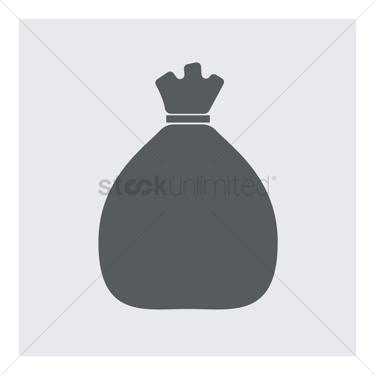 1300x1300 Christmas Gift Bag Vector Image