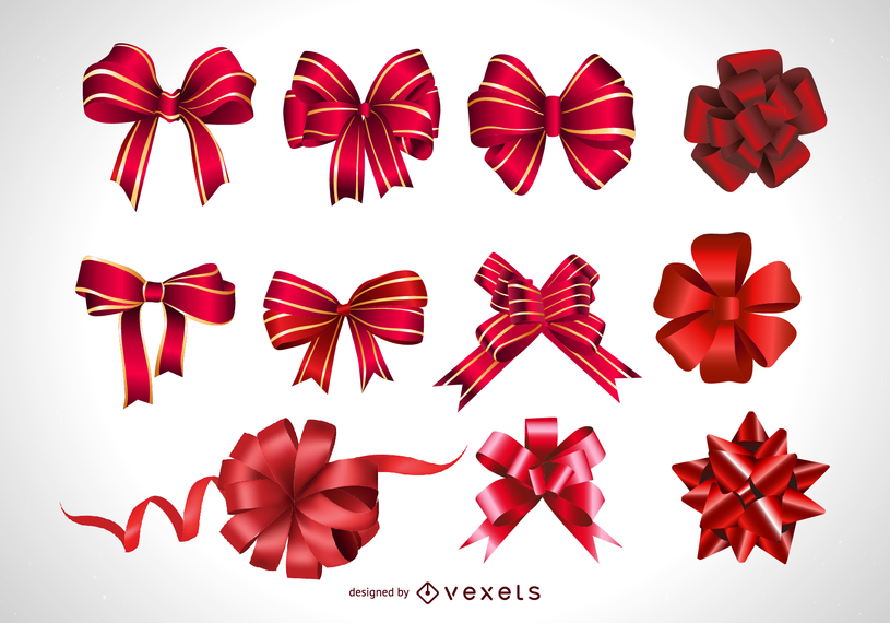 815x570 Vector Festive Gift Bow