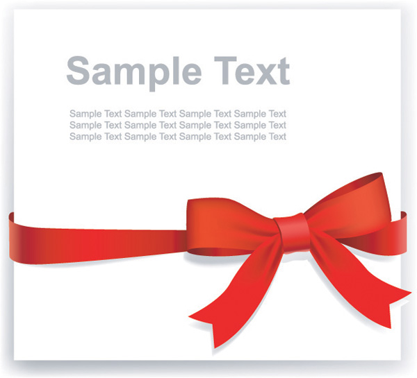 600x545 Beautiful Ribbon Bow Vector Free Vector 4vector