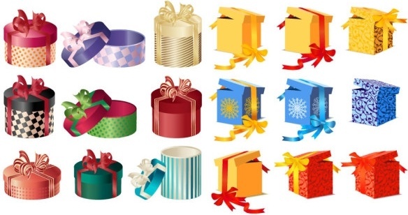 584x308 Gift Boxes Free Vector Download (5,045 Free Vector) For Commercial
