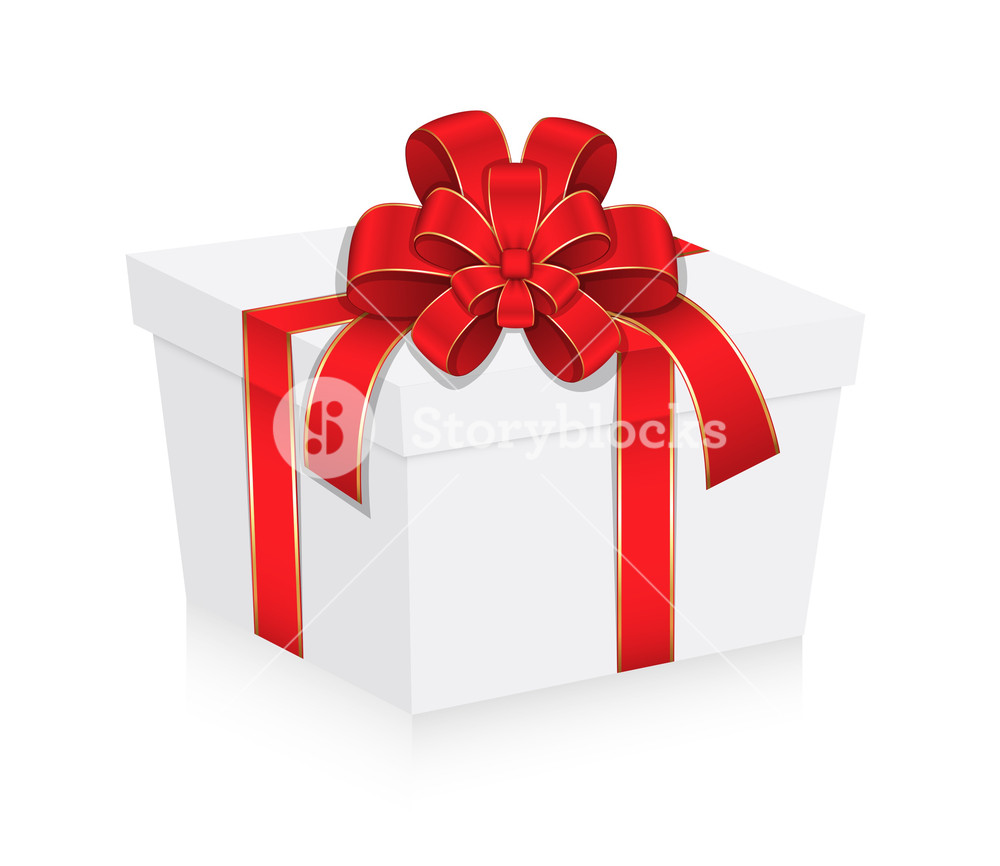 1000x866 Birthday Gift Box Vector Illustration Royalty Free Stock Image