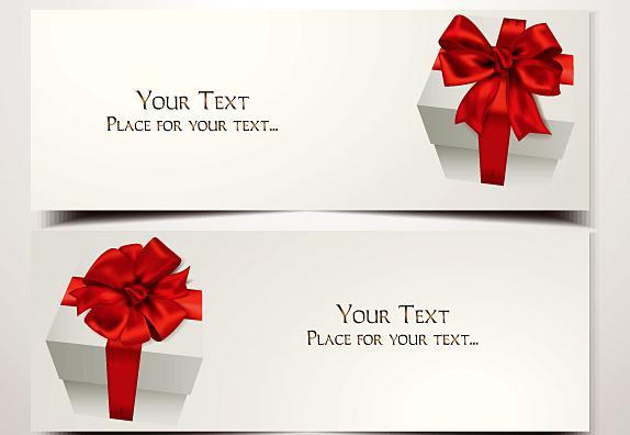 574x396 Christmas Gift Card Vector Two Free Download Eps Files