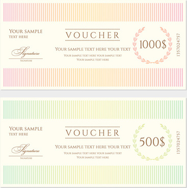 367x368 Gift Voucher Template Vector Free Vector Download 15220 Free Free