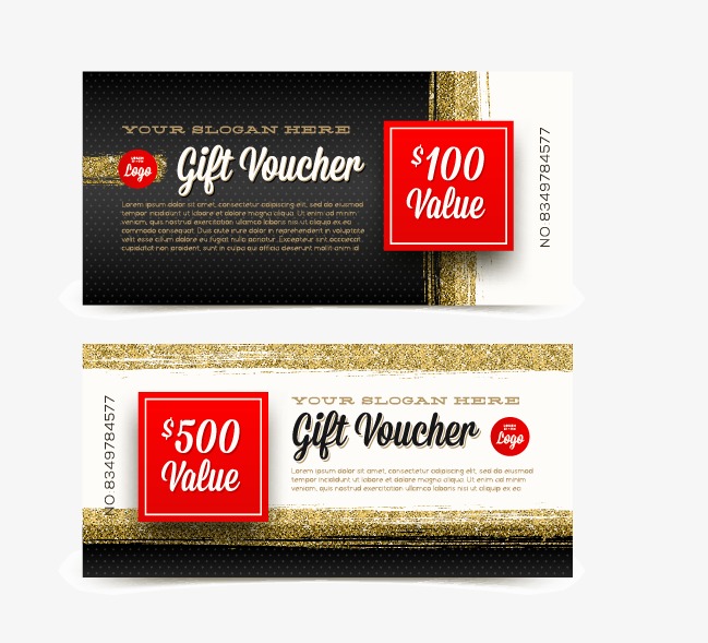 649x589 Gift Certificate, Gift Vector, Certificate Vector, Vector Vouchers