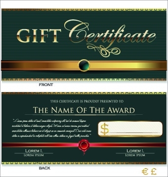 340x358 Certificate Design Eps Free Download