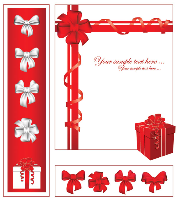 600x682 Gift Ribbon Bow Vector Free Vector 4vector