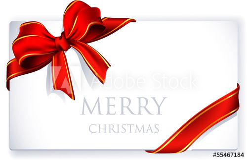 500x323 Gift Ribbon. Vector.