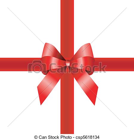 450x470 Red Gift , Ribbon.