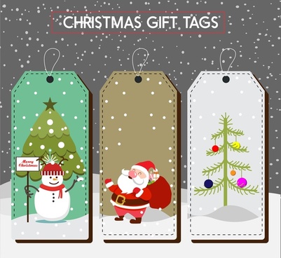 401x368 Christmas Gift Tag Vector Free Vector Download (10,170 Free Vector