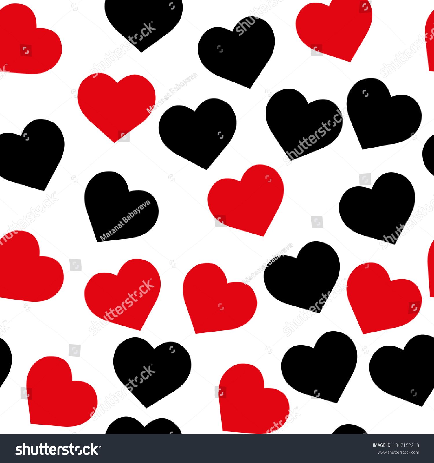 1500x1600 Heart Seamless Pattern.colorful Hearts.packaging Design For Gift