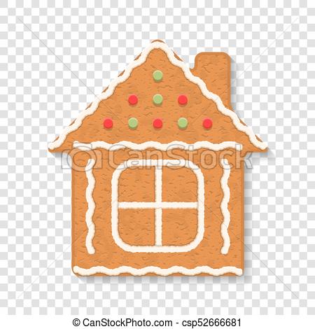 450x470 Gingebread House. Gingerbread House On Transparent Background