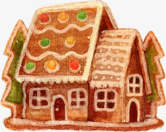 327x260 Gingerbread House, House Vector, Houses Png And Vector For Free