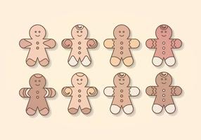 286x200 Gingerbread Man Free Vector Art