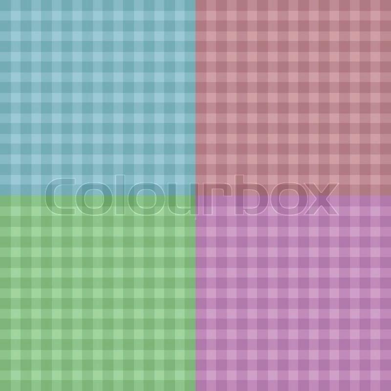 800x800 Red Gingham Wallpaper Stock Vector Of Vector Illustration