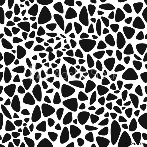 500x500 Giraffe Pattern, Seamless Animal Skin, Abstract Geometrical