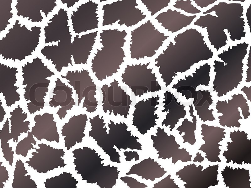 800x600 Illustration Of Background In Giraffe Skin Style Stock Vector