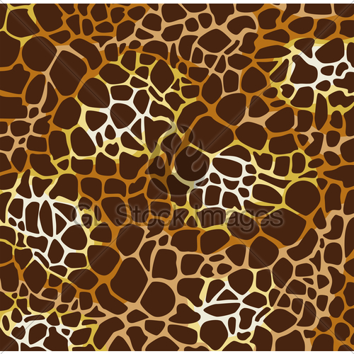 500x500 Vector Animal Skin Pattern Of Giraffe Gl Stock Images