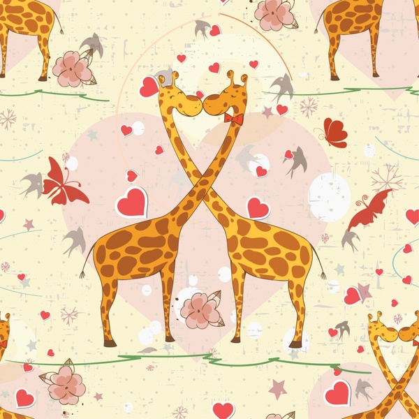 600x600 Vector Cartoon Cute Giraffe Free Vector In Encapsulated Postscript