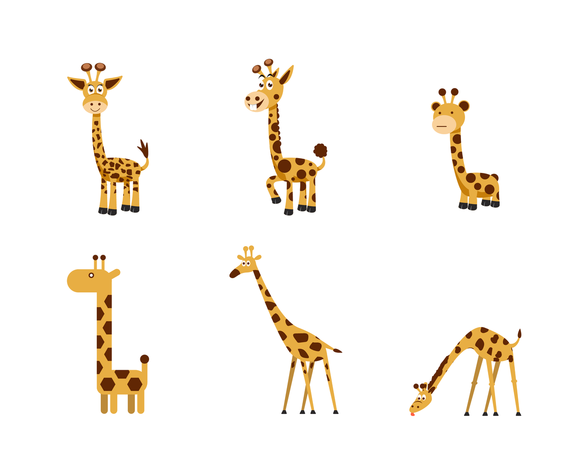 1136x936 Free Cartoon Girafe Vector Vector Art Amp Graphics