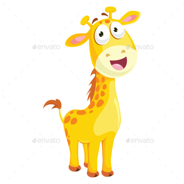 590x590 Giraffe Vector Illustration By Yusufdemirci Graphicriver