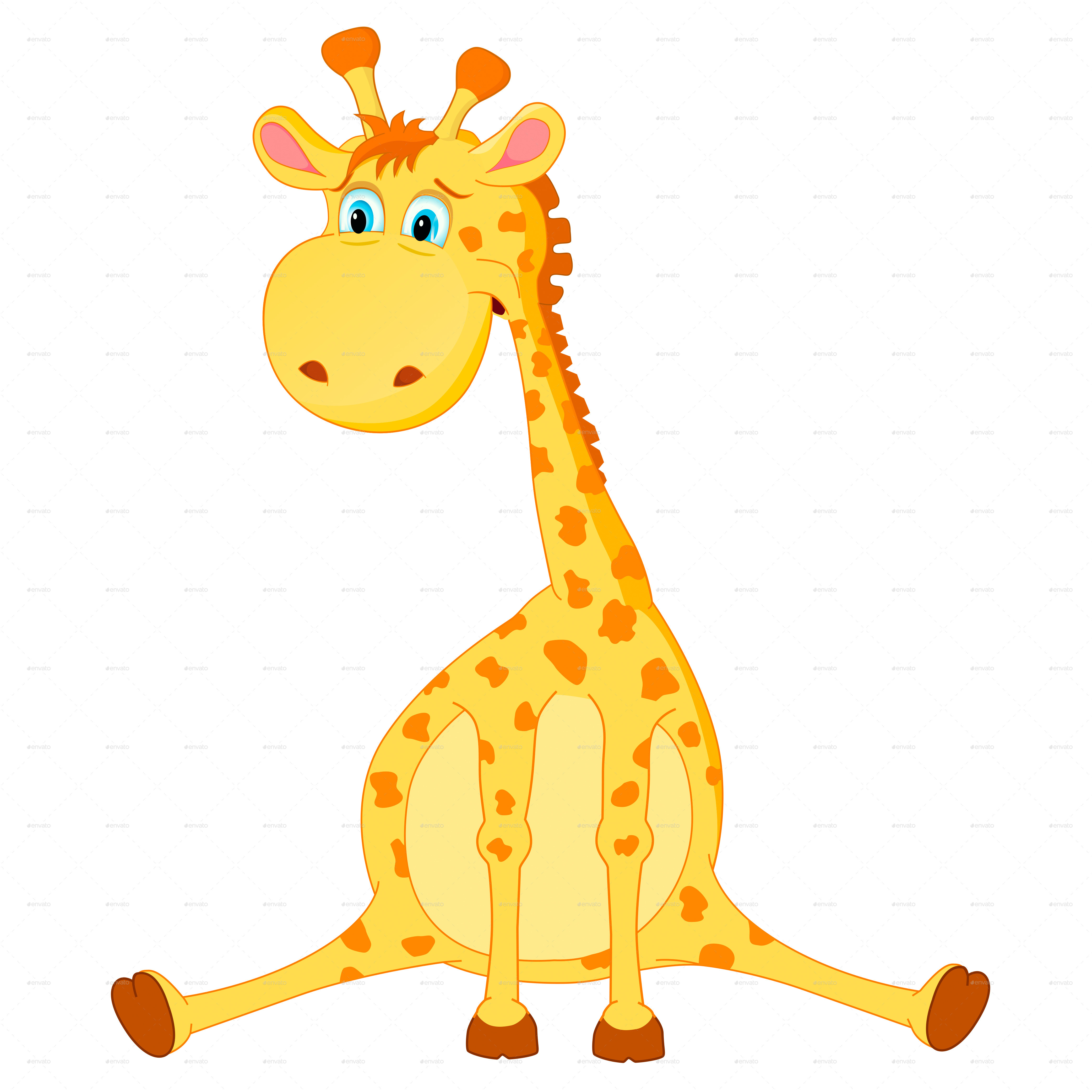 4167x4167 Giraffe Vector By Yayasya Graphicriver