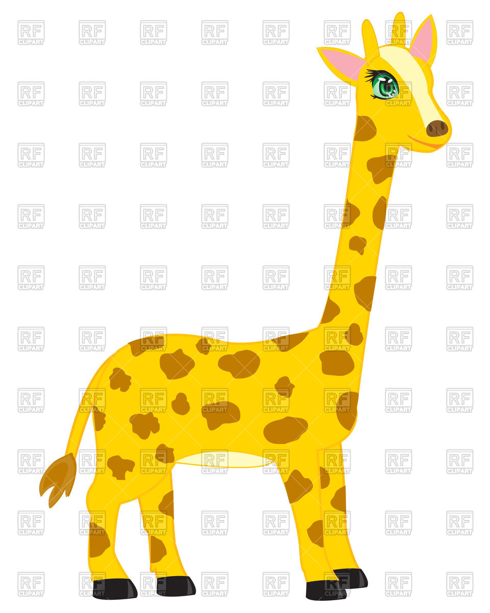 960x1200 Cartoon Giraffe Vector Image Vector Artwork Of Plants And