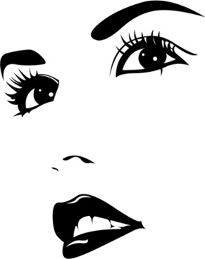 291x368 Girl Face Vector Free Vector Download (4,963 Free Vector) For