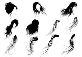 286x200 Hair Free Vector Art