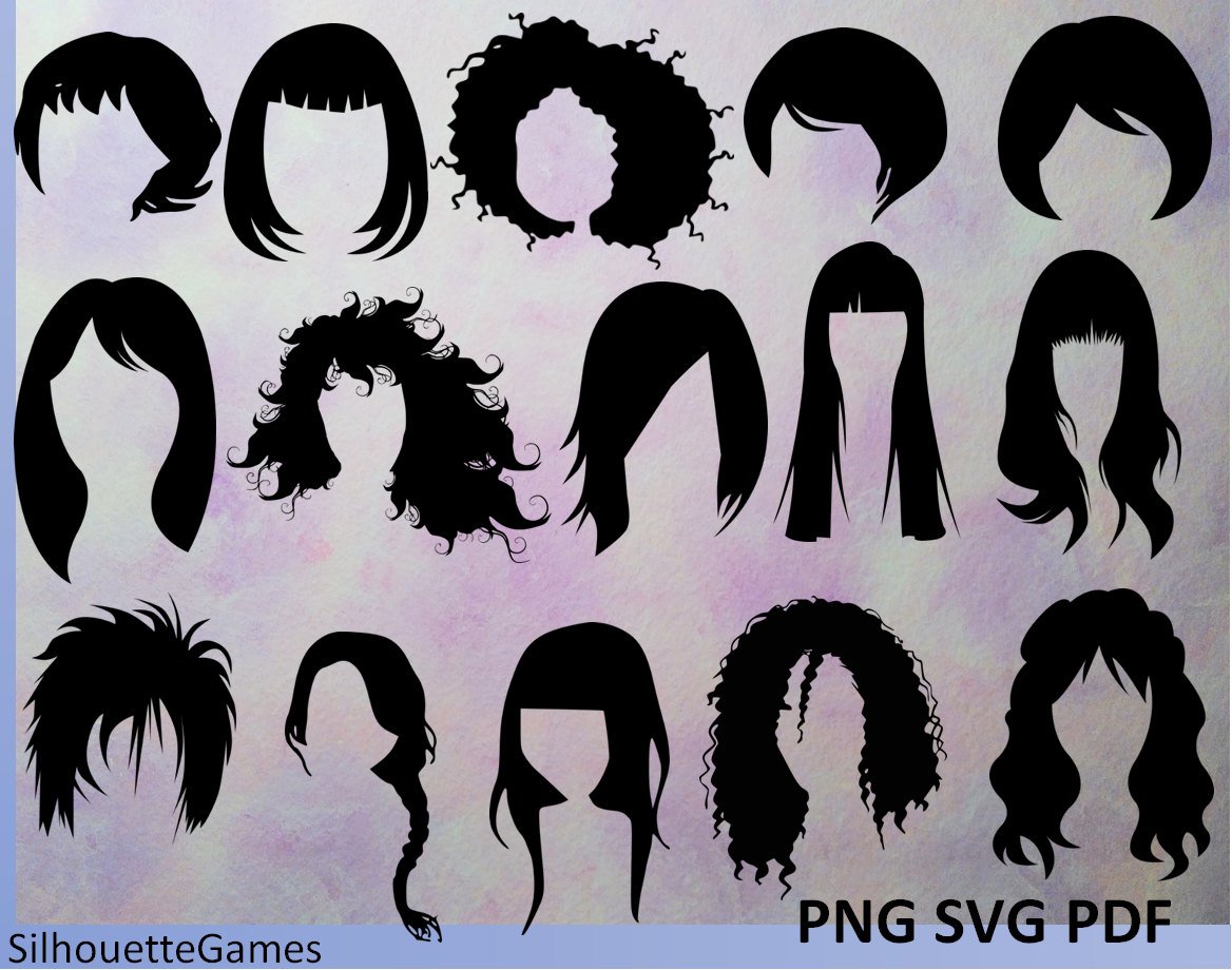 1168x920 Hairstyles Women Hairstyles Hairstyle Silhouettes Black Etsy