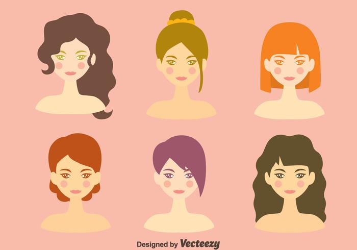 700x490 Beautiful Girl Headshot Vector
