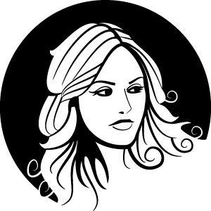 300x300 Beautiful Girl Vector