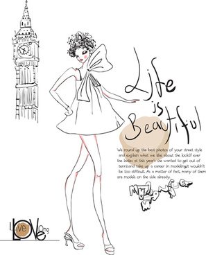 297x368 Fashion Girl Vector Art Free Free Vector Download (217,324 Free