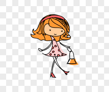 356x300 Cartoon Girl Png Image Picture Free Download 400206867