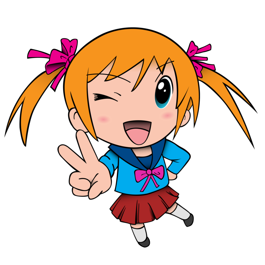 894x894 Chibi Girl Vector By Necrobyte1