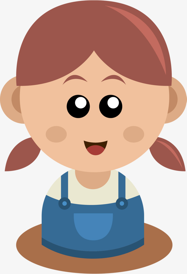650x948 Smiling Little Girl Vector, Girl Vector, Cartoon, Kid Png And
