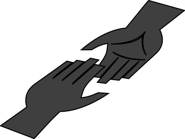 600x451 Unique Clipart Helping Hand