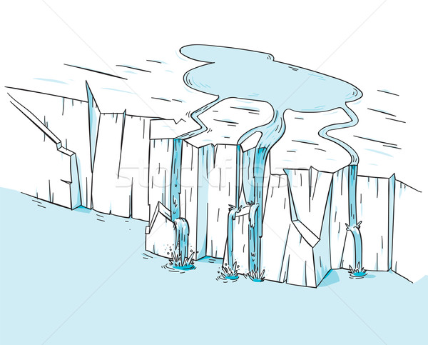 600x483 Glacier Stock Vectors, Illustrations And Cliparts Stockfresh