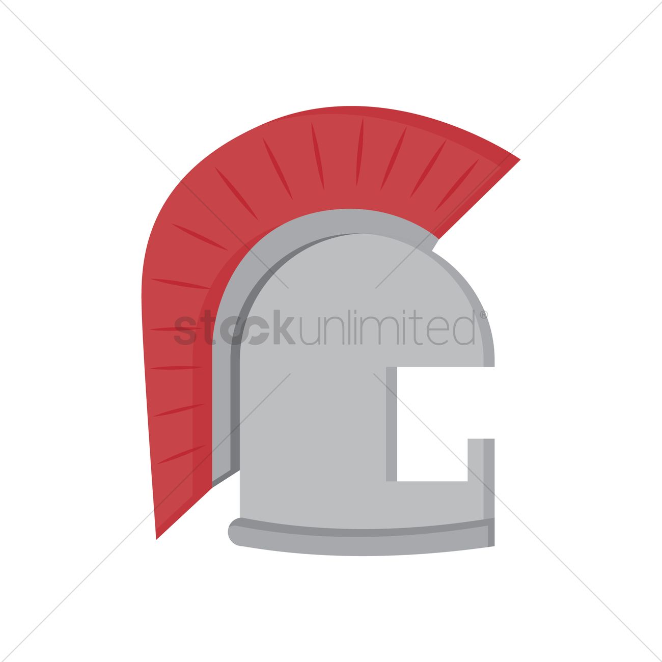 1300x1300 Gladiator Helmet Vector Image