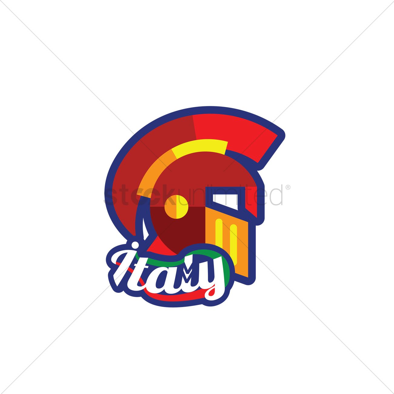 1300x1300 Gladiator Helmet Vector Image