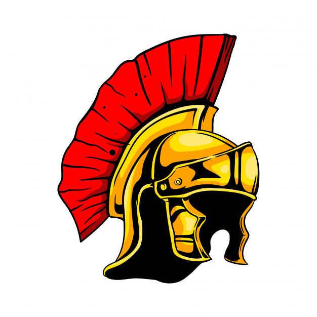 Gladiator Helmet Vector at GetDrawings | Free download