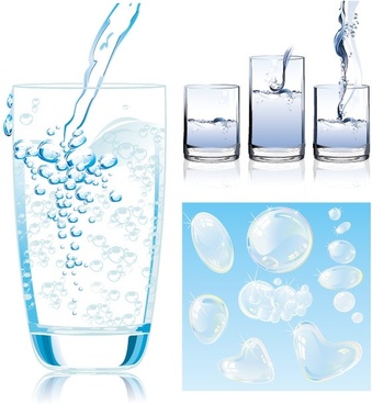 339x368 Glass Of Water Vector Free Vector Download (4,638 Free Vector) For