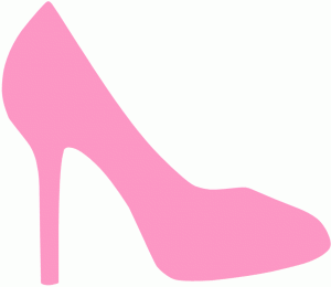 300x260 Heels Clipart Glass Slipper