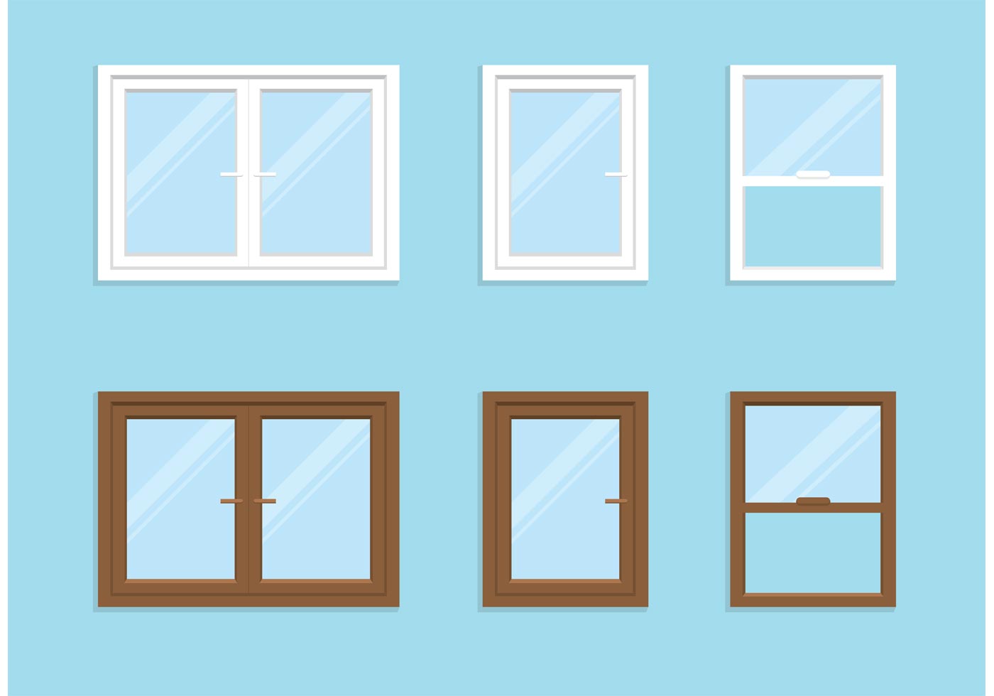 1400x980 Window Free Vector Art