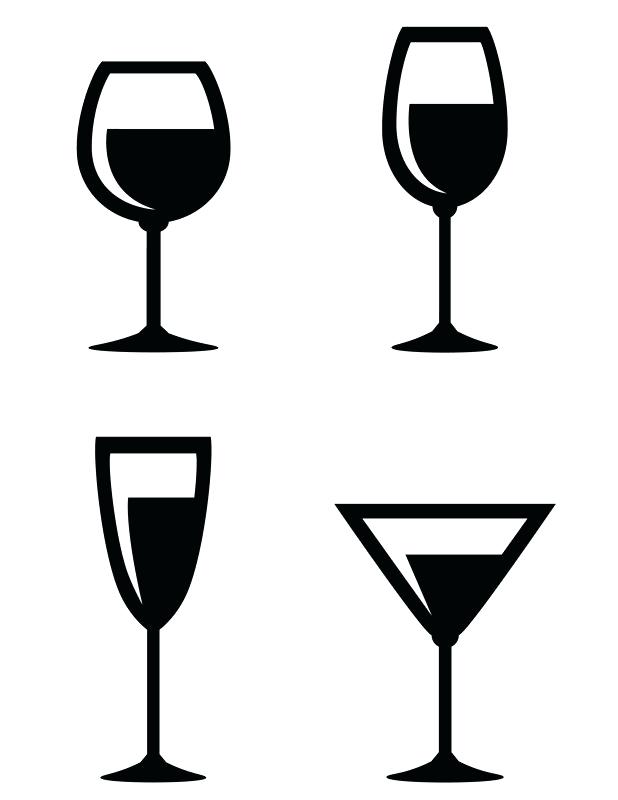 618x800 Wine Glass Icon