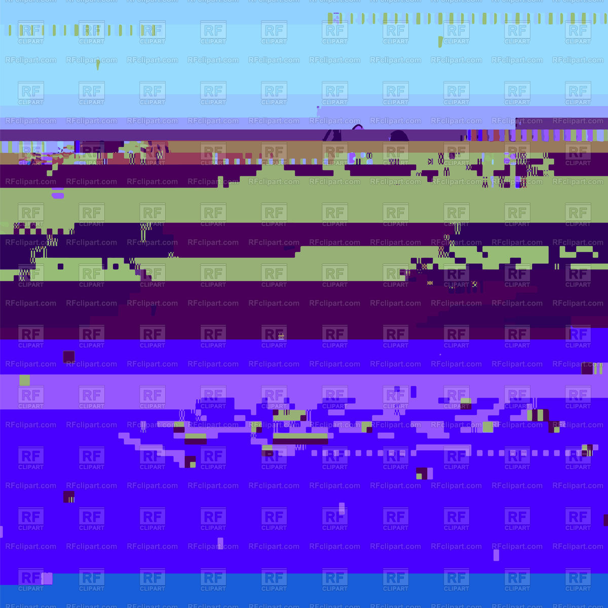 1200x1200 Glitch Colored Striped Background Vector Image Vector Artwork Of